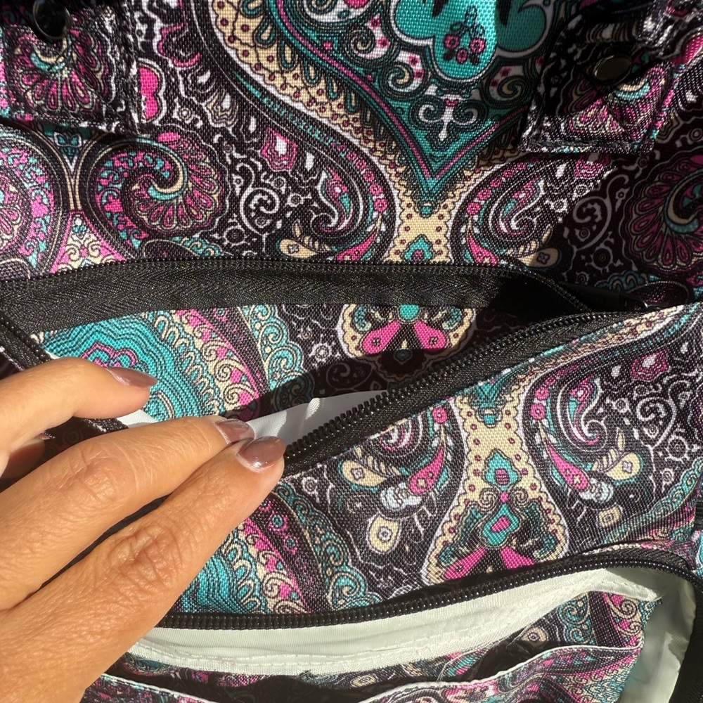 Paisley Patterned Women's Backpack - image 8